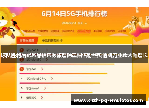 球队胜利后纪念品销售额激增销量翻倍粉丝热情助力业绩大幅增长