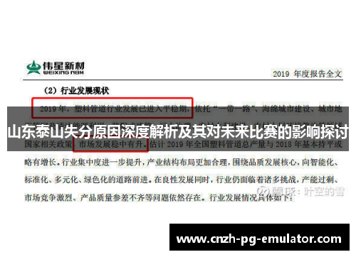 山东泰山失分原因深度解析及其对未来比赛的影响探讨